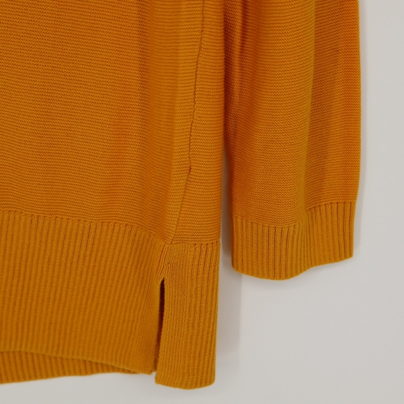 Talbots Women's Yellow Button Front V Neck Cardigan Sweater Size Small Petite - Picture 8 of 14